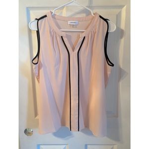 Calvin Klein casual top, size large, never worn